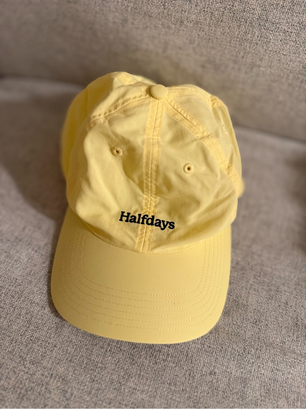 Halfdays Yellow Dad Hat